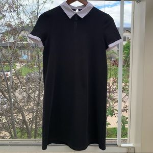 Zara Trafaluc collar t-shirt style dress